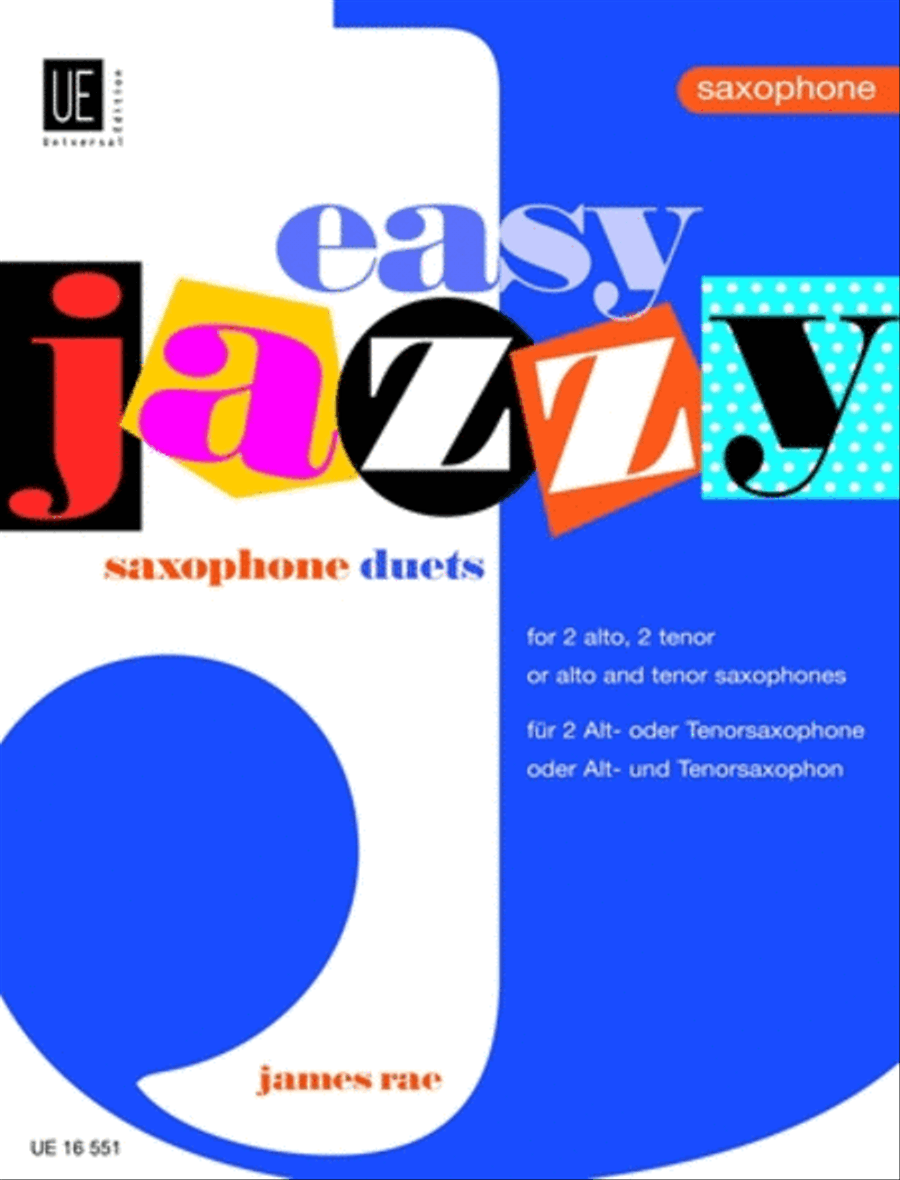 Easy Jazzy Duets Saxophone Duet scores gallery preview page 1