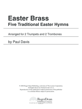 Book cover for Easter Brass