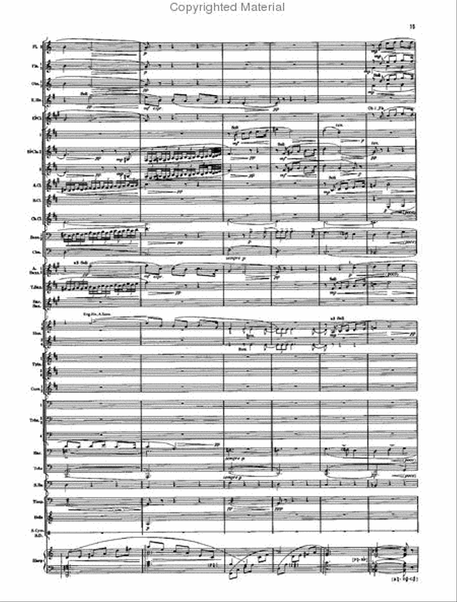 Armenian Dances, Part II Concert Band scores gallery preview page 13