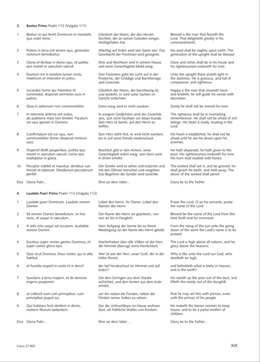 Salmi I (Selva morale e spirituale) Collection / Songbook scores gallery preview page 20