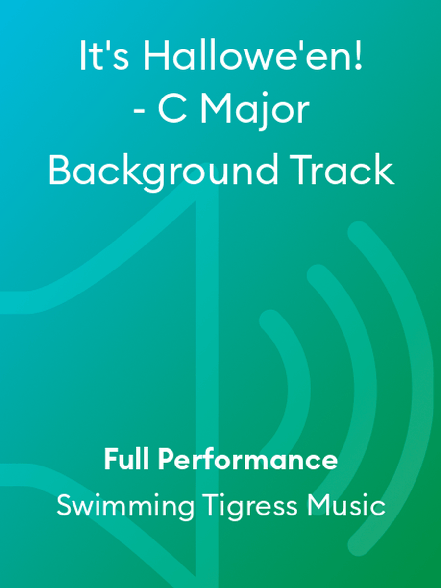 It's Hallowe'en! - C Major Background Track