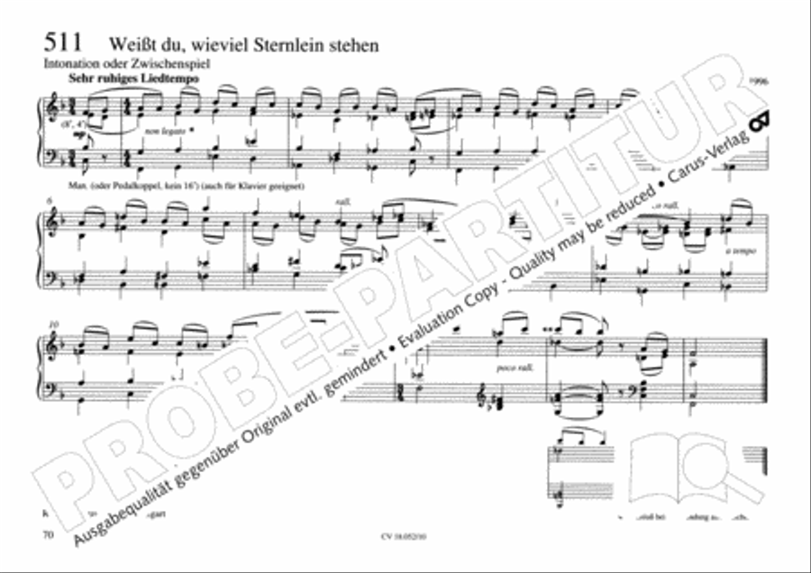 Esslinger Orgelbuch, Bd I-III