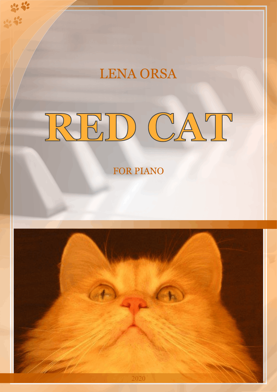 Red Cat for Piano Red Cat for Piano Piano Method scores gallery preview page 1