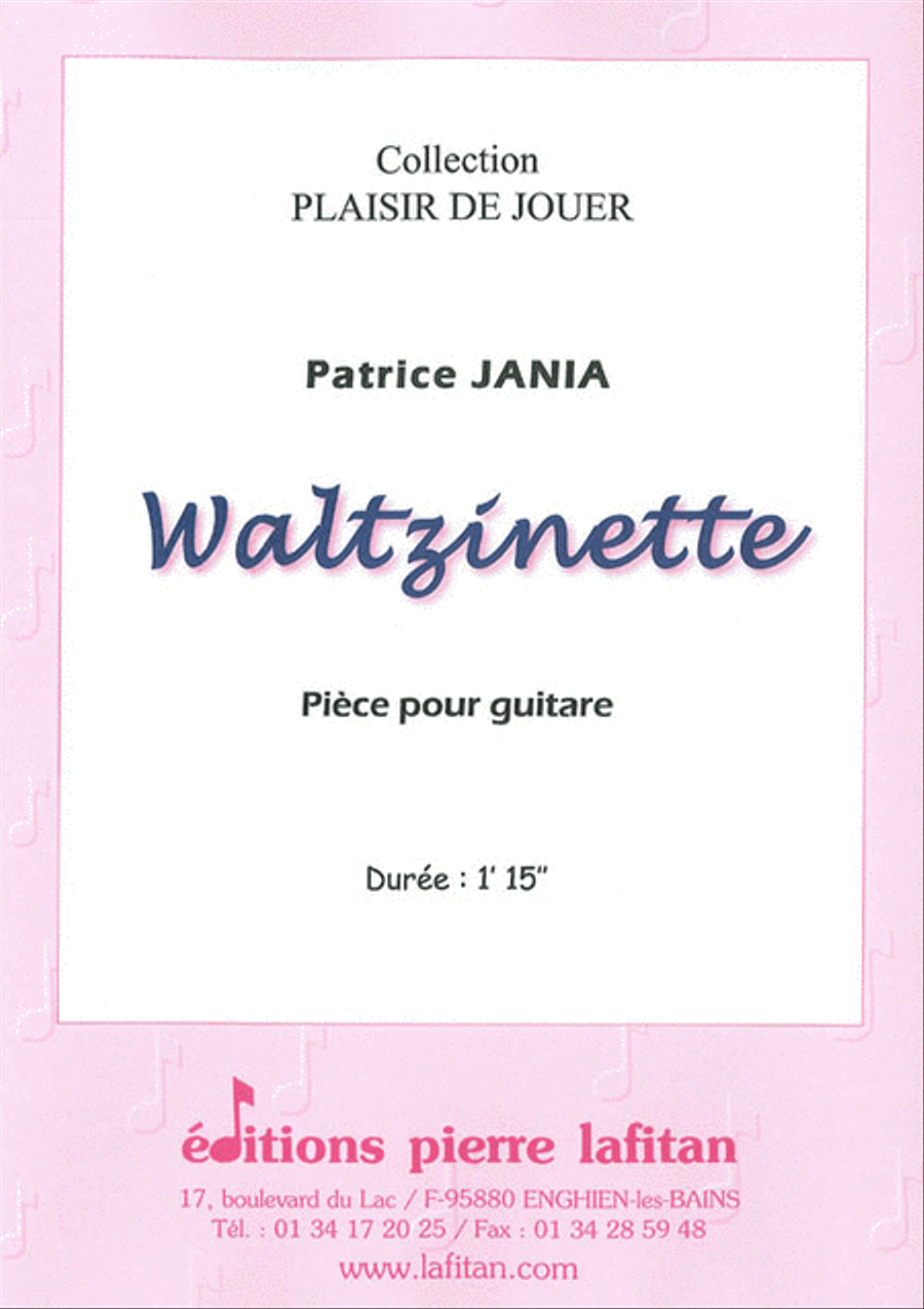 Waltzinette Guitar scores gallery preview page 1