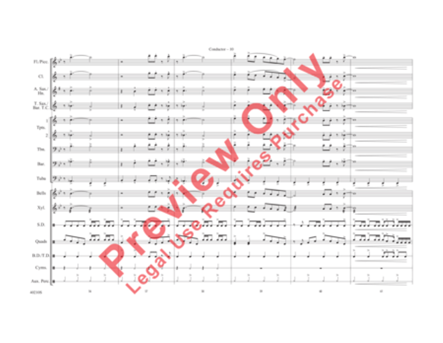 Make Me Smile Marching Band scores gallery preview page 11