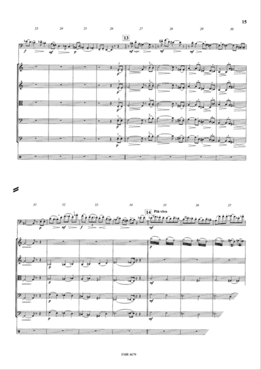 Trombone Concerto String Orchestra scores gallery preview page 8