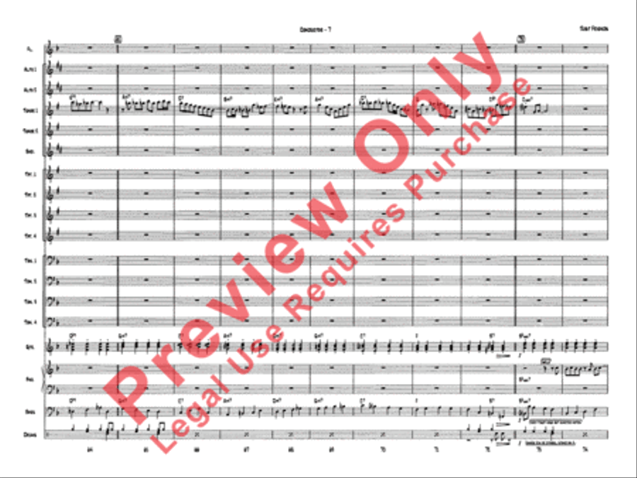 Just Friends Just Friends Jazz Ensemble scores gallery preview page 10