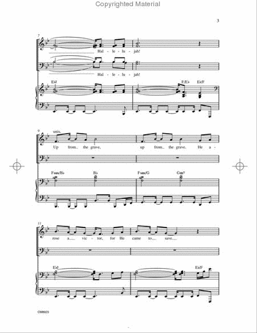 Up From the Grave Up From the Grave 4-Part scores gallery preview page 3