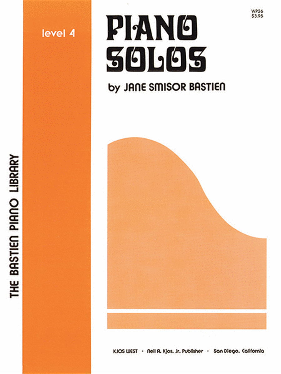 Piano Solos, Level 4 Piano Method scores gallery preview page 1