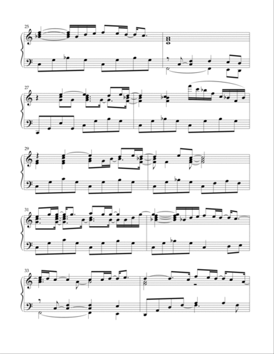 I Miss The Mountains Piano Solo scores gallery preview page 3