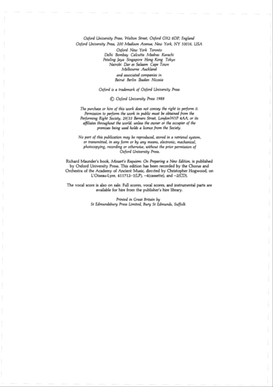 Requiem Requiem 4-Part scores gallery preview page 3