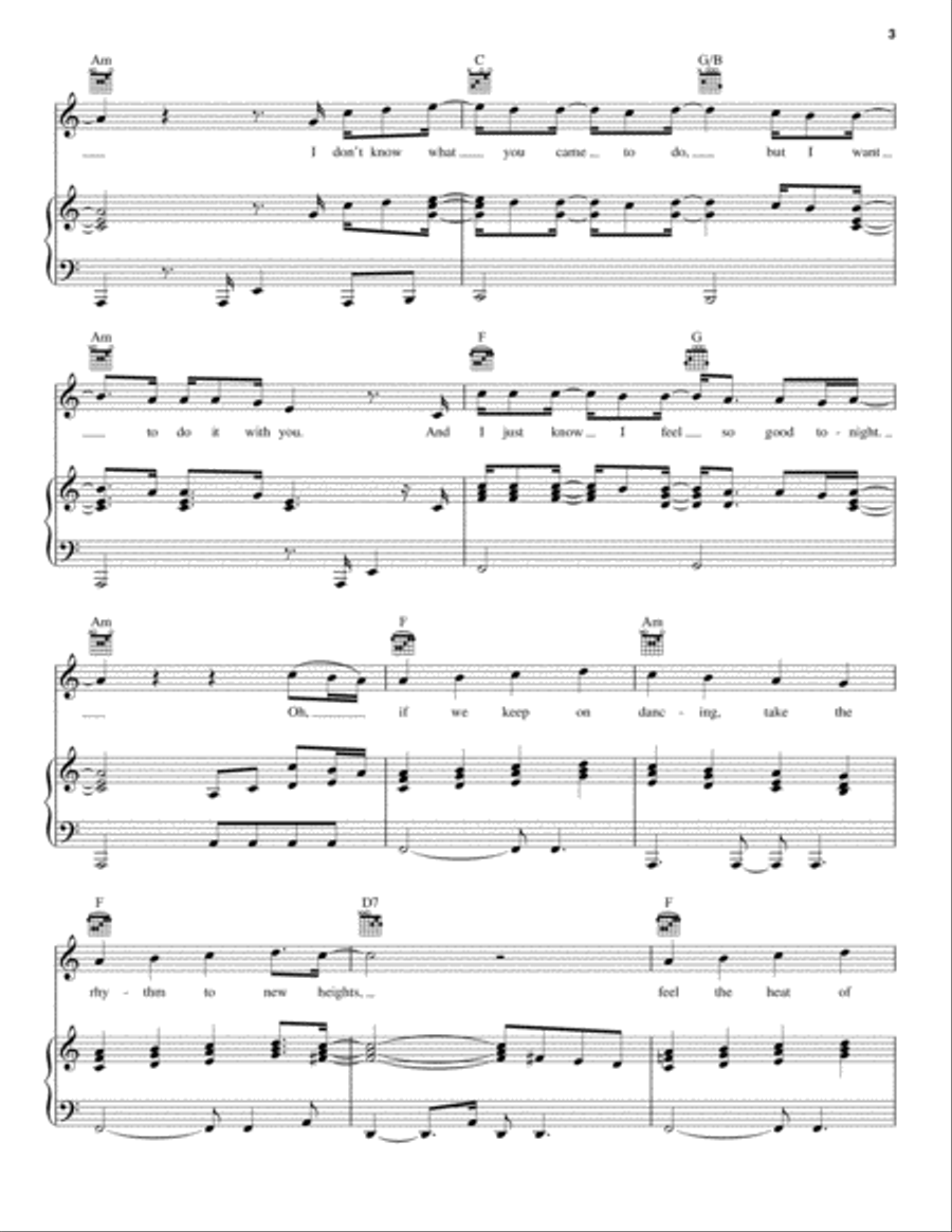Start A Fire Start A Fire Easy Piano scores gallery preview page 3