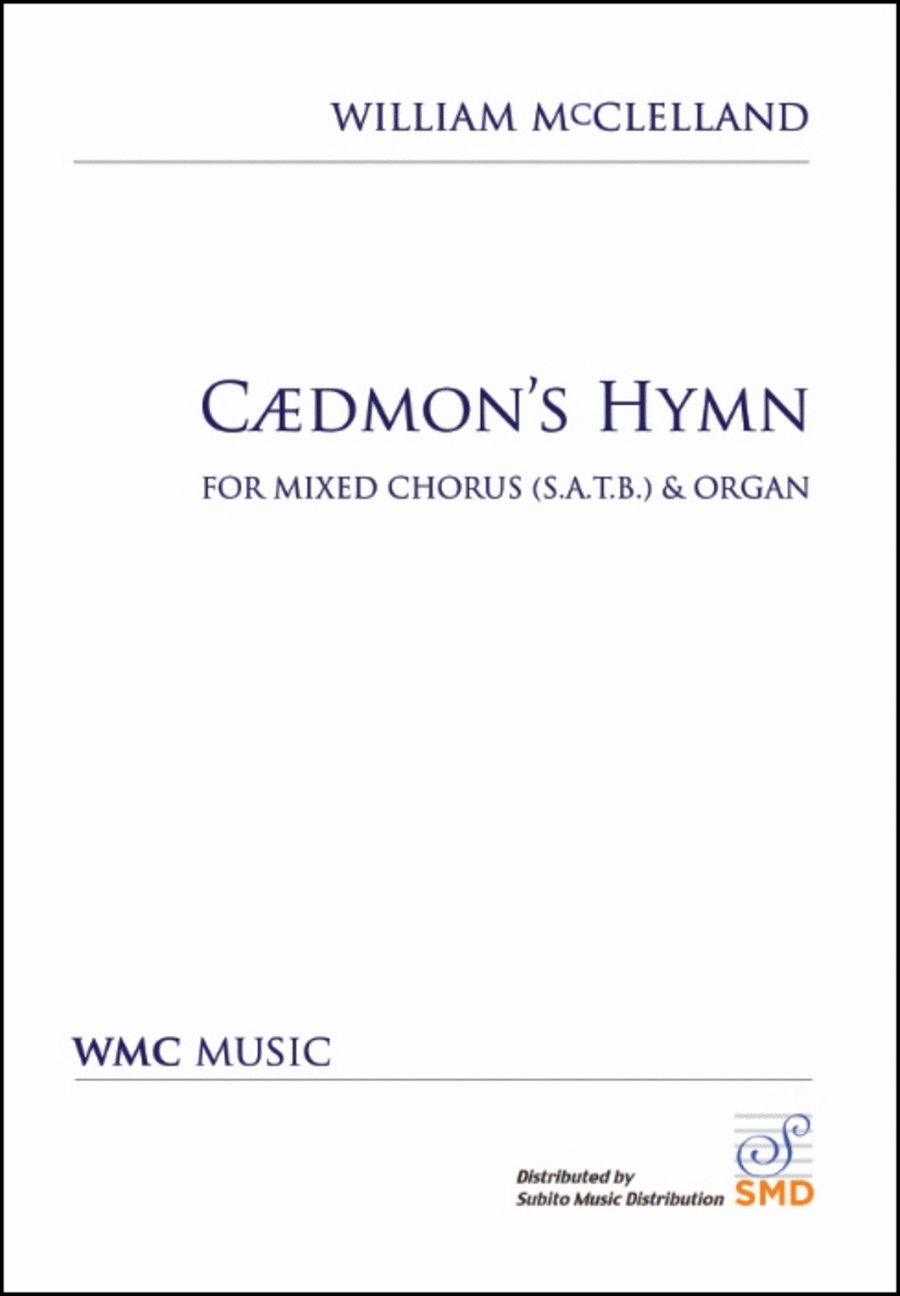 Caedmon's Hymn 4-Part scores gallery preview page 1