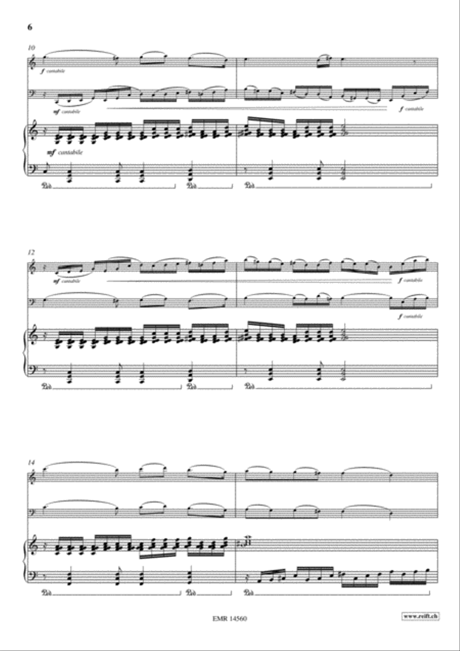 Irish Concertino Piano Trio scores gallery preview page 6