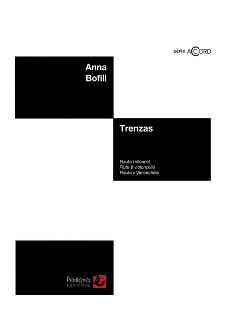 Trenzas for Flute and Cello Flute scores gallery preview page 1