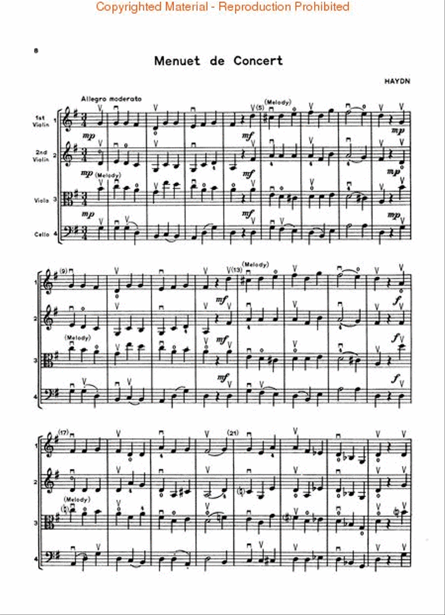 First Quartet Album for Strings String Quartet scores gallery preview page 4