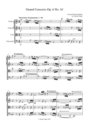 Concerto grosso in D minor op. 6 no. 10