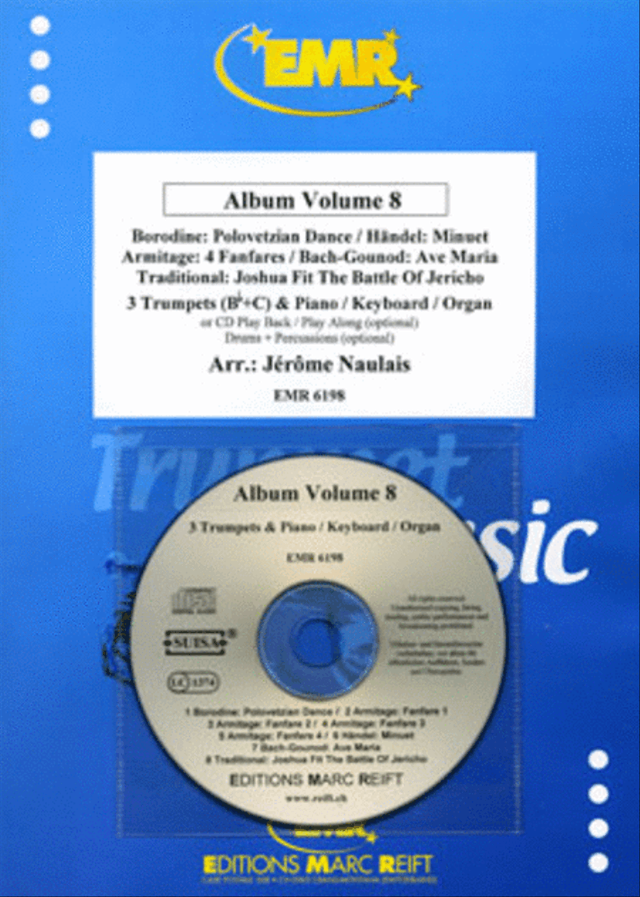 Album Volume 8 Trumpet Trio scores gallery preview page 1