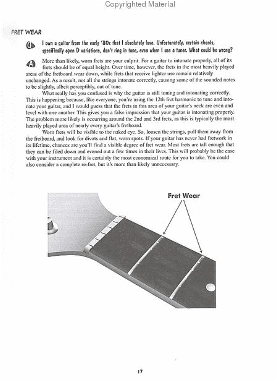 Guitar World Presents Guitar Gear 411 Electric Guitar scores gallery preview page 3