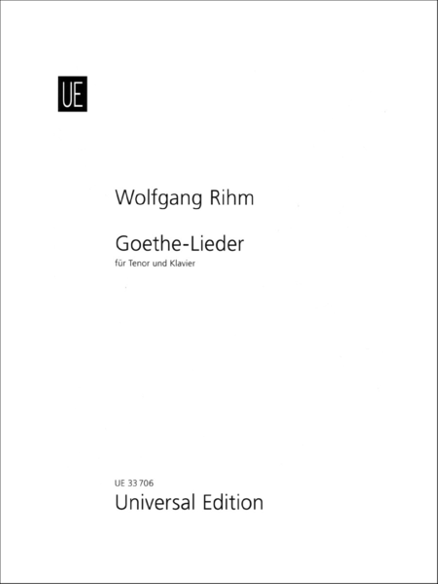 Goethe-Lieder Chamber Music scores gallery preview page 1