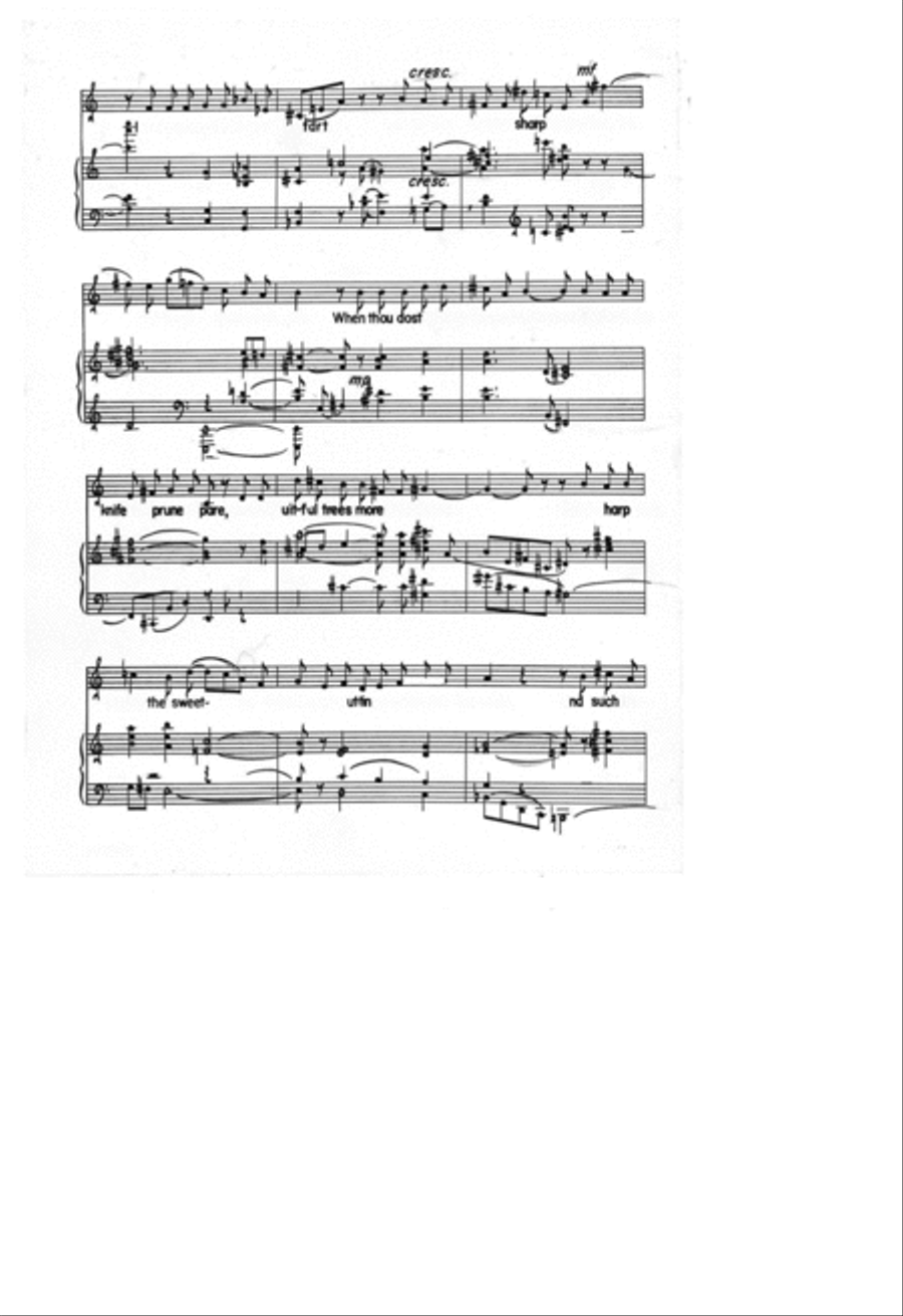 [Bassett] Four Songs High Voice scores gallery preview page 5