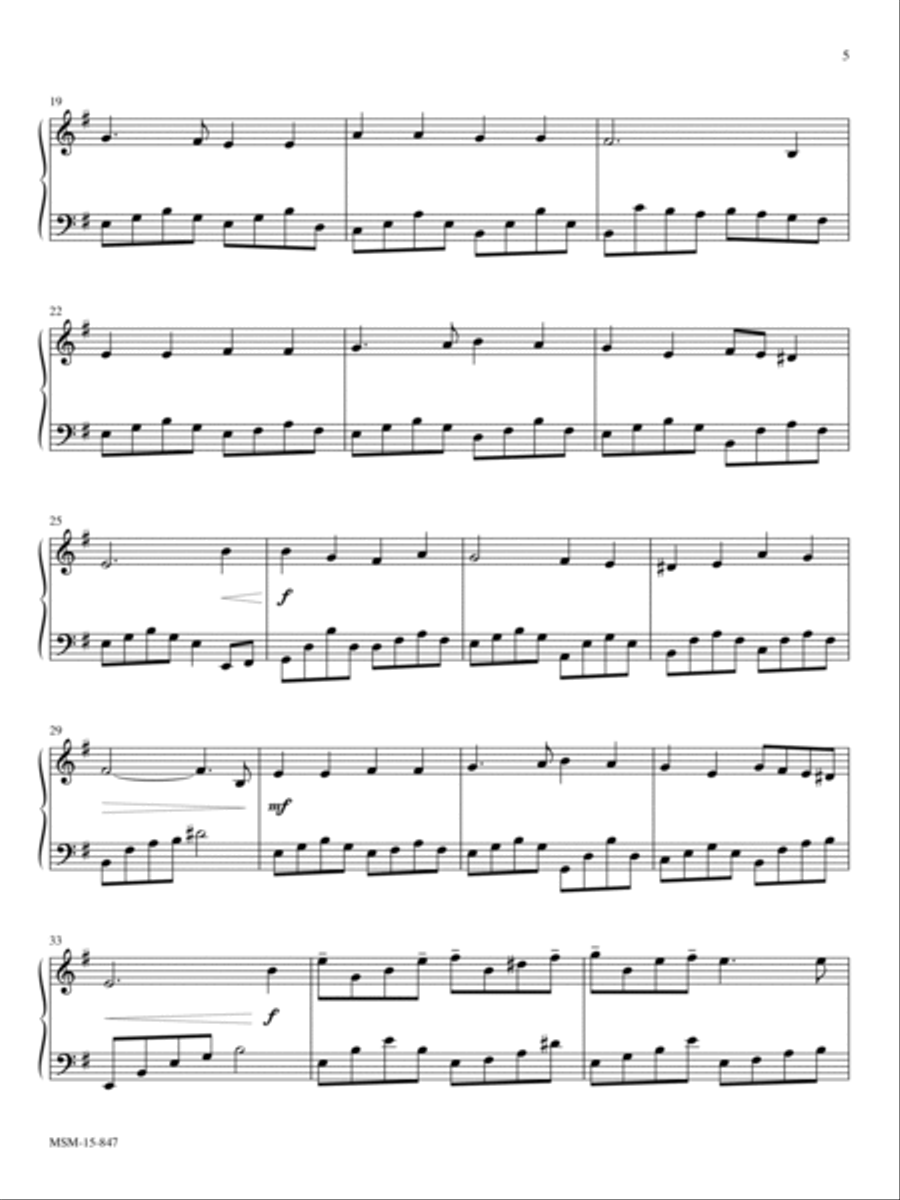 On My Heart Imprint Your Image/Bless Now, O God, the Journey Piano Solo scores gallery preview page 2
