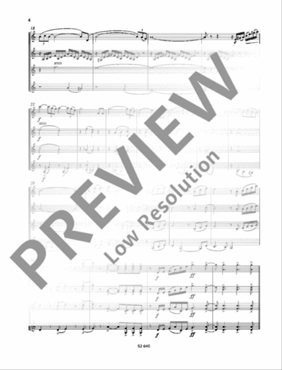 Caprice sentimentale Violin scores gallery preview page 5