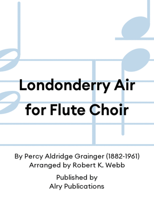 Londonderry Air for Flute Choir
