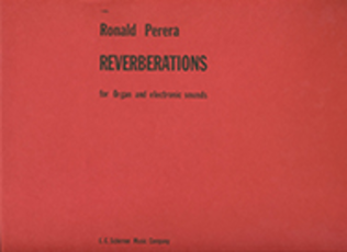 Book cover for Reverberations (Score)