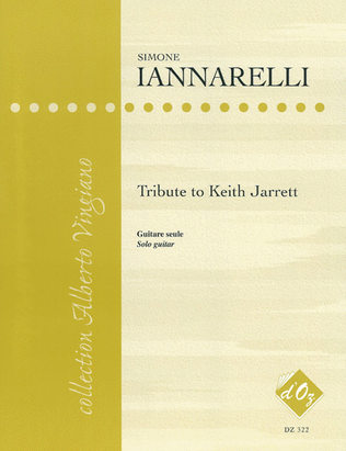 Book cover for Tribute to Keith Jarrett