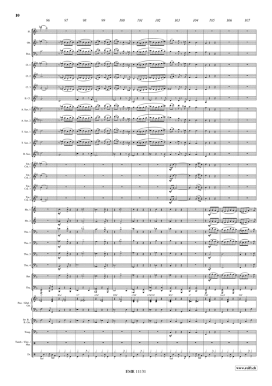 Take 3 Concert Band scores gallery preview page 11