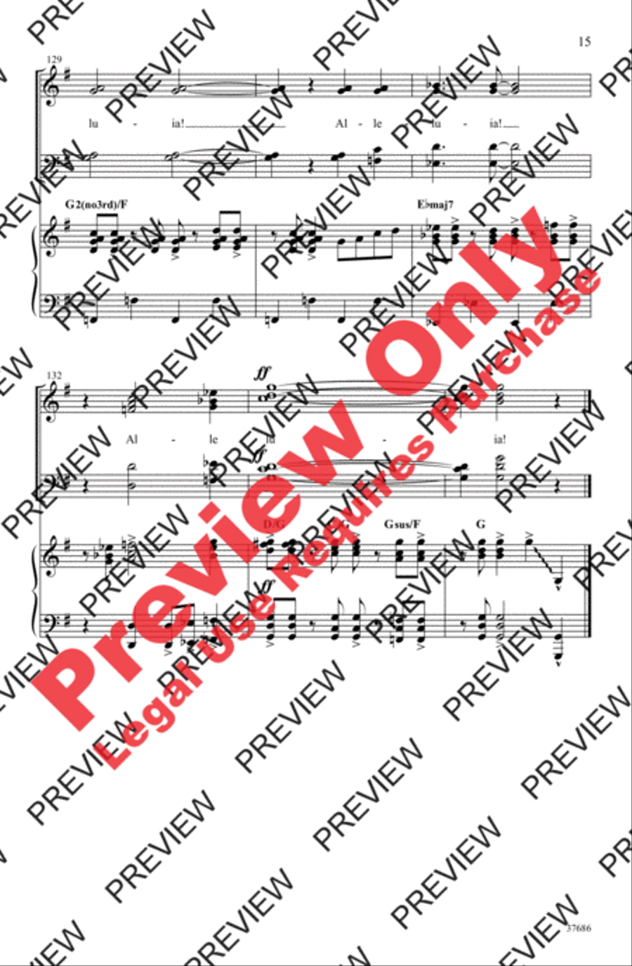 Risen Today Risen Today 4-Part scores gallery preview page 15