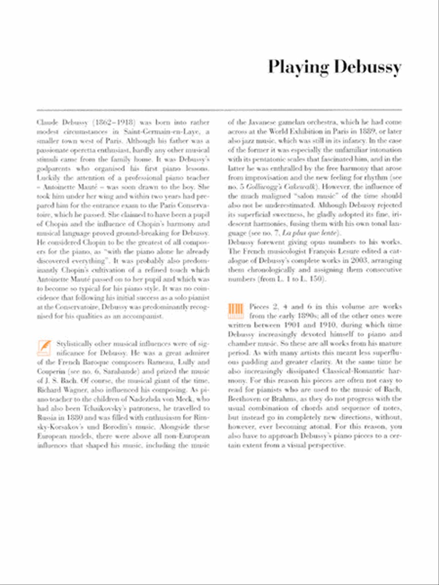 Debussy: At the Piano Debussy: At the Piano Piano Solo scores gallery preview page 4