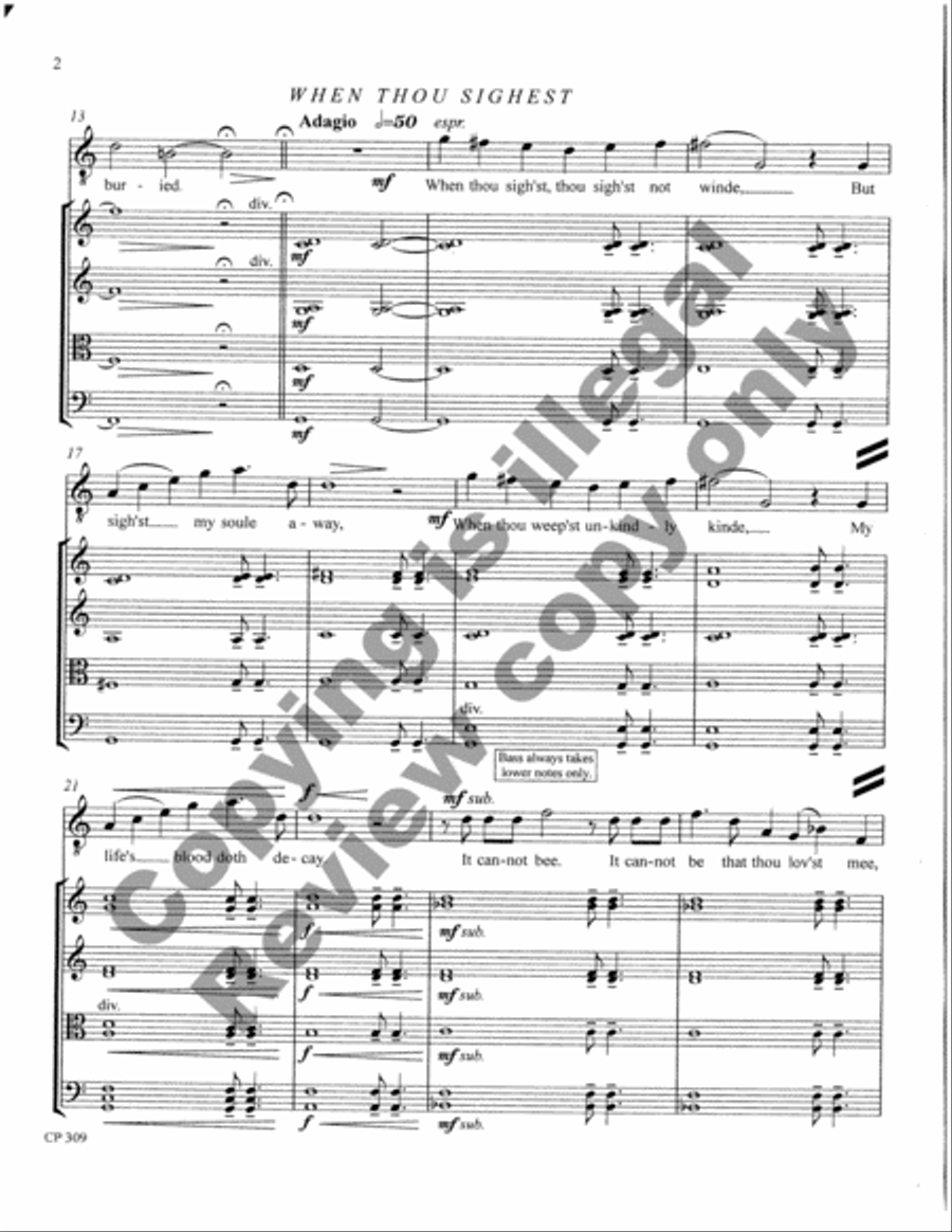 Songs of Laughter, Love, & Tears (Full Score & Parts) String Orchestra scores gallery preview page 3