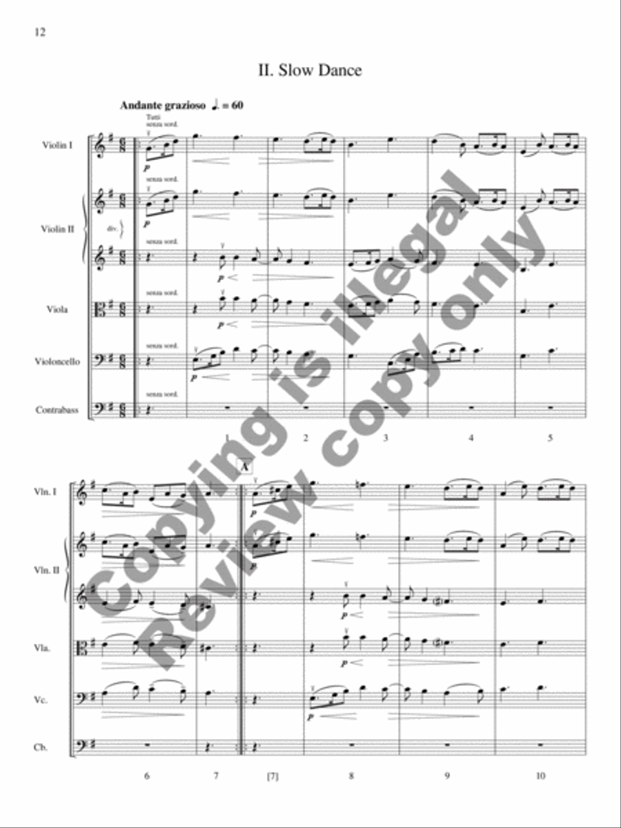 Charterhouse Suite Charterhouse Suite String Orchestra scores gallery preview page 6