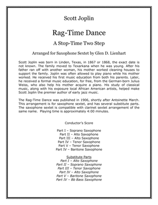 Rag-Time Dance (Saxophones)