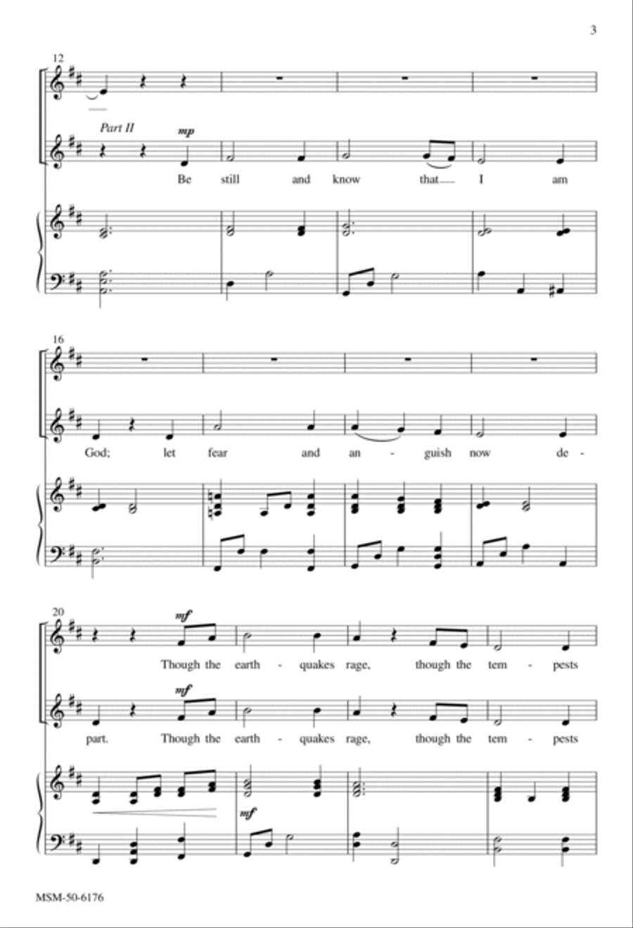 Be Still 2-Part scores gallery preview page 2