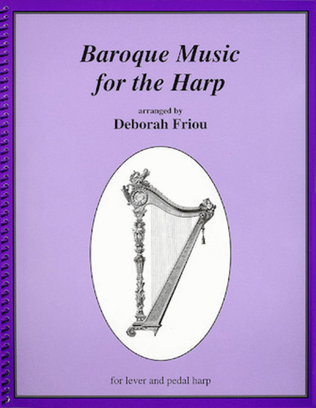 Book cover for Baroque Music for the Harp