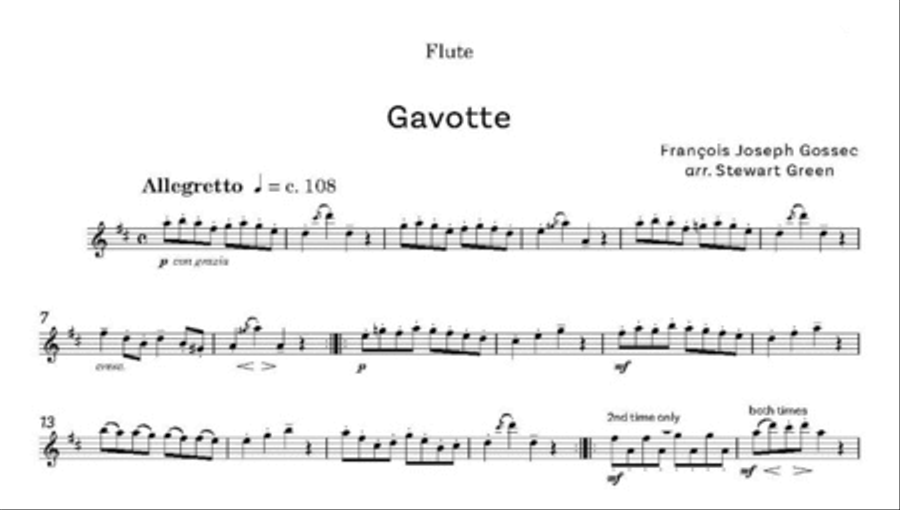Four Classic Melodies Four Classic Melodies Flute scores gallery preview page 2