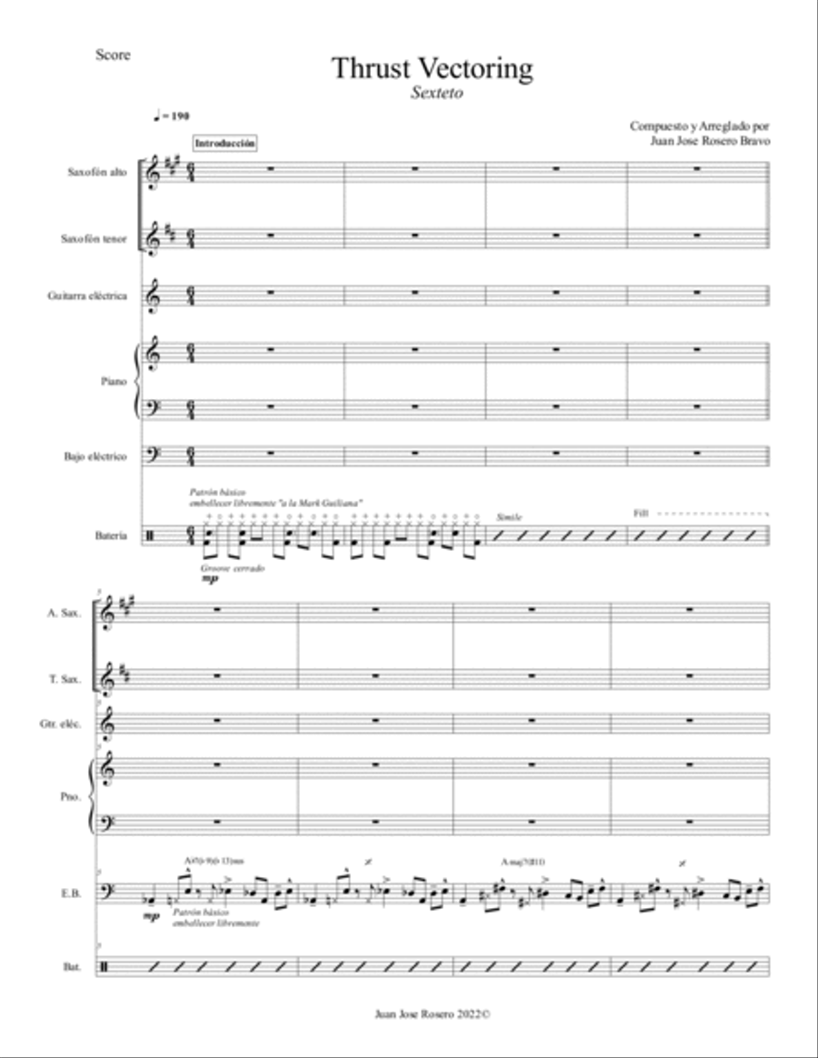 Thrust Vectoring Jazz Ensemble scores gallery preview page 4