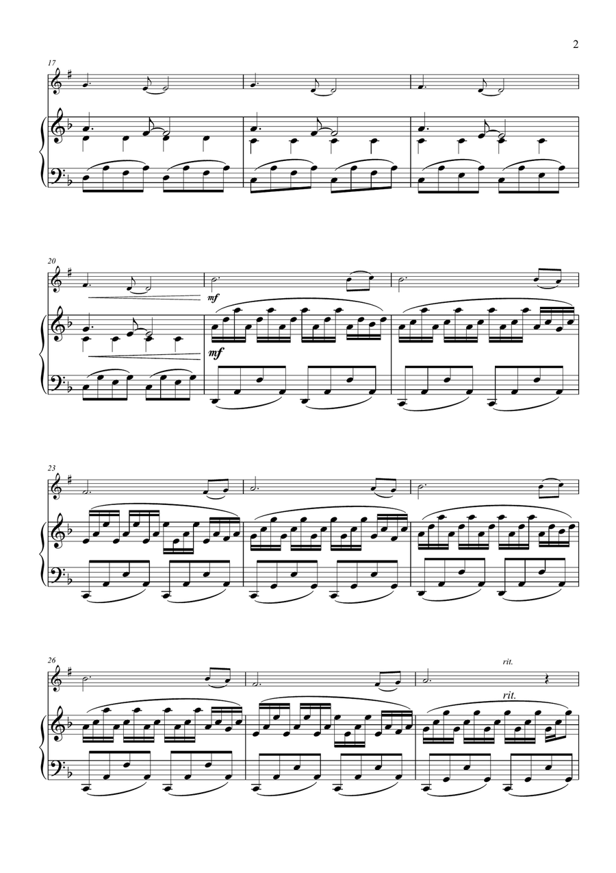 Comptine D'un Autre Été: L'après-midi Trumpet Solo scores gallery preview page 3