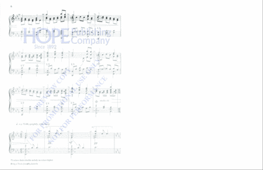 Bring a Torch, Jeanette Isabella 5-Octaves scores gallery preview page 6