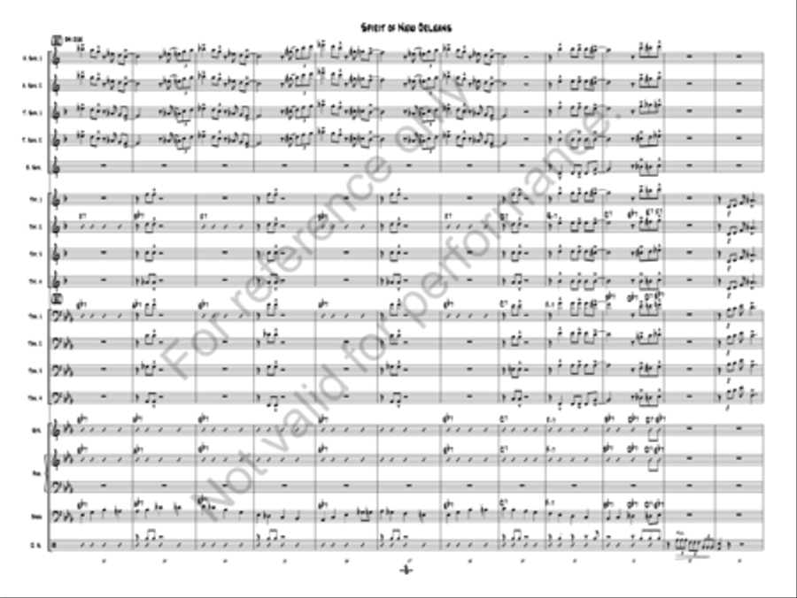 Spirit of New Orleans Spirit of New Orleans Jazz Ensemble scores gallery preview page 9