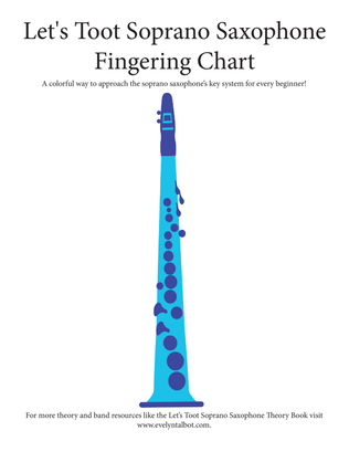 Soprano Saxophone Fingering Chart