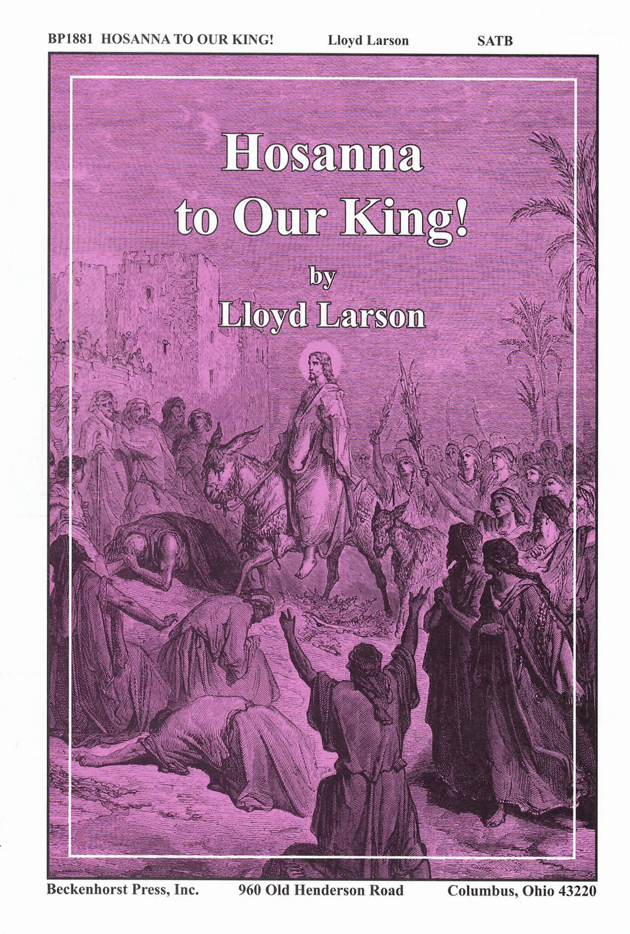 Hosanna to Our King! 4-Part scores gallery preview page 1