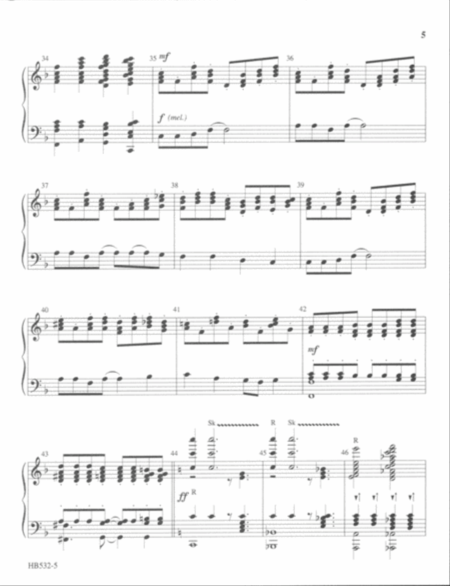 Ride On, King Jesus - Page 5-Octaves scores gallery preview page 5