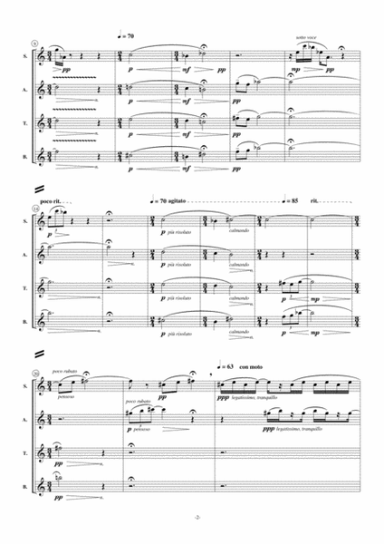 "Saxophone Quartet" [Score & Parts] image number null