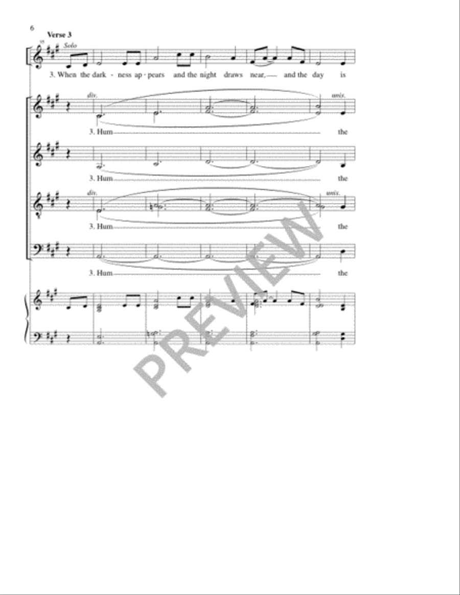 Precious Lord 4-Part scores gallery preview page 7