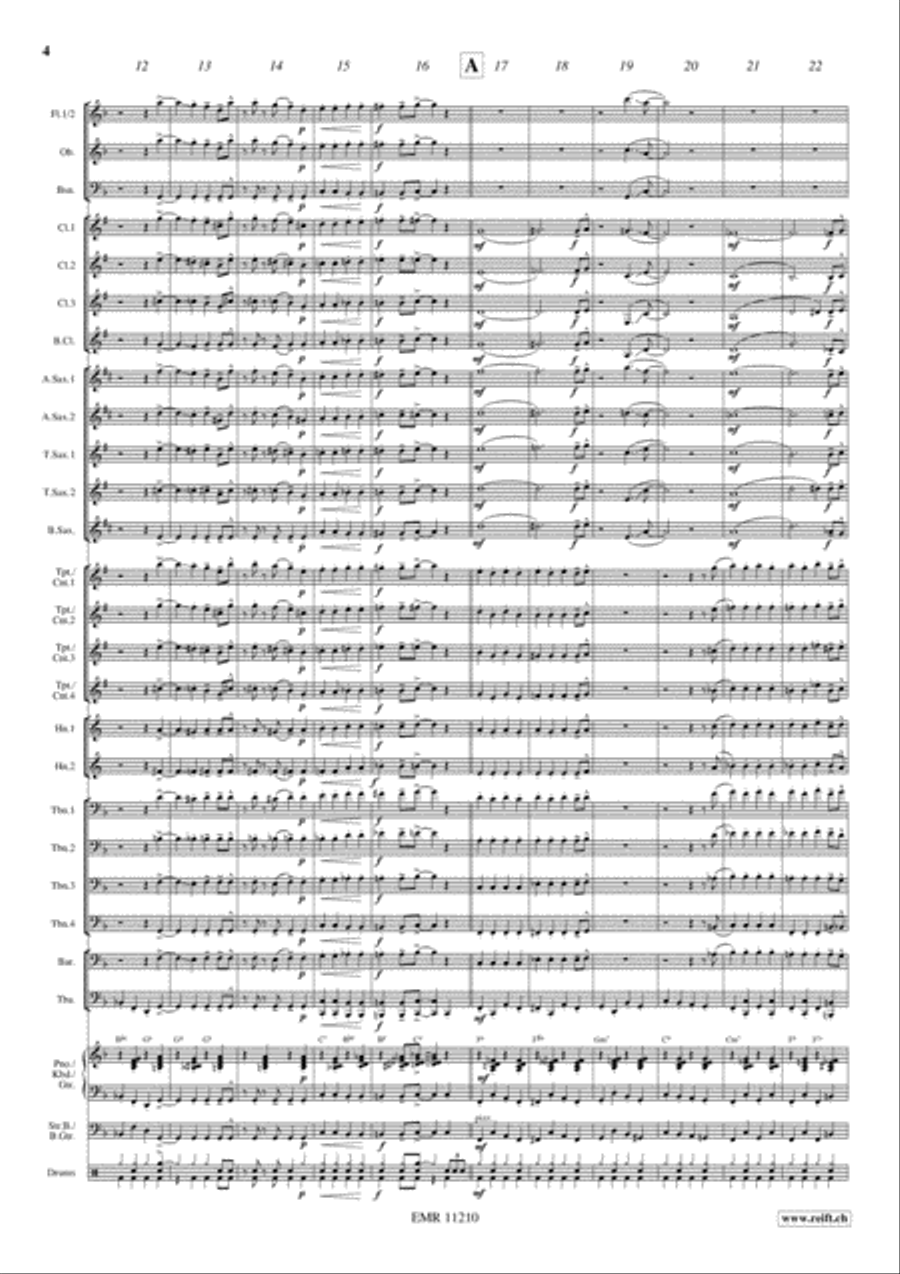 Horny Concert Band scores gallery preview page 5
