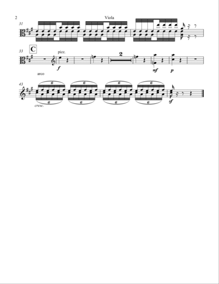 8 Russian Folksongs Humorous Song String Orchestra scores gallery preview page 4